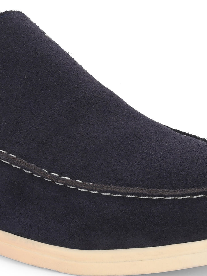 Carlo Romano Suede Leather Moccasin Loafer Shoes For men