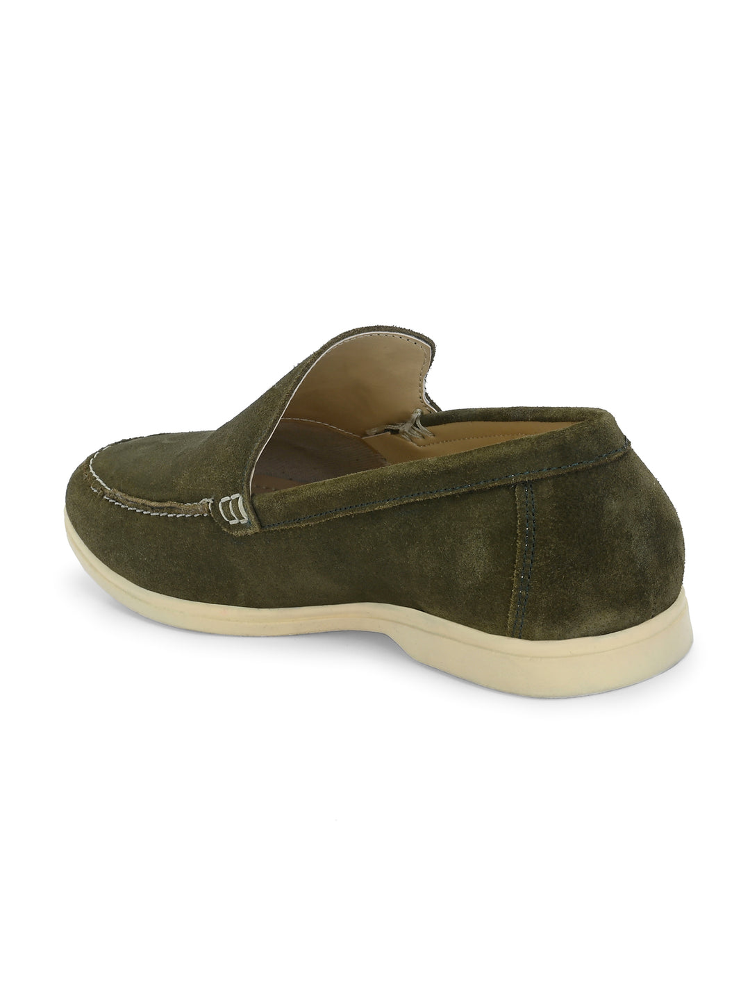 Carlo Romano Suede Leather Moccasin Loafer Shoes For men