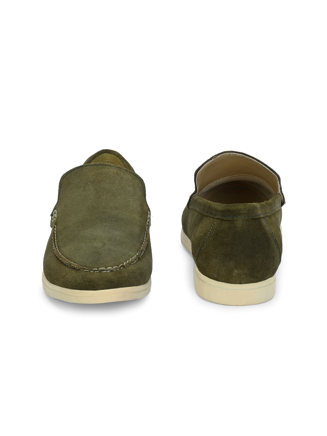 Carlo Romano Suede Leather Moccasin Loafer Shoes For men