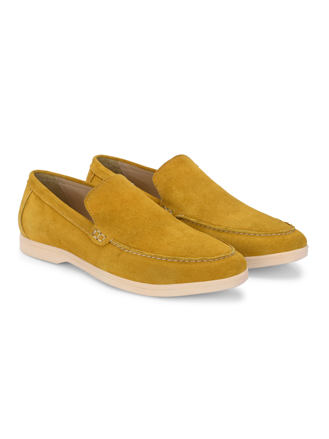Carlo Romano Suede Leather Moccasin Loafer Shoes For men