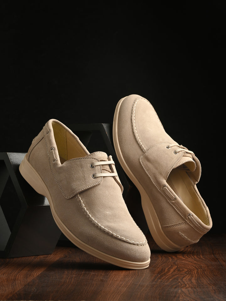 CARLO ROMANO SUEDE LEATHER CASAUL SNEAKER SHOES FOR MEN