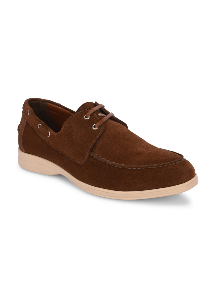 CARLO ROMANO SUEDE LEATHER CASAUL SNEAKER SHOES FOR MEN