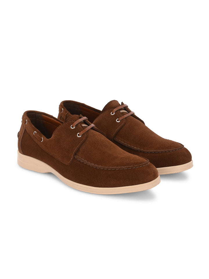 CARLO ROMANO SUEDE LEATHER CASAUL SNEAKER SHOES FOR MEN