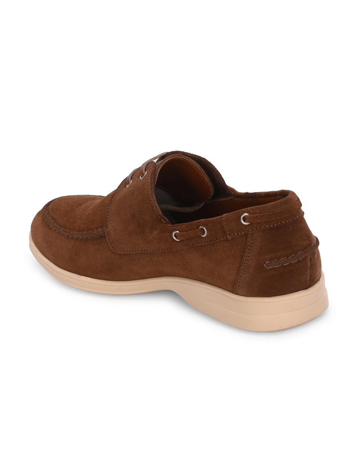 CARLO ROMANO SUEDE LEATHER CASAUL SNEAKER SHOES FOR MEN
