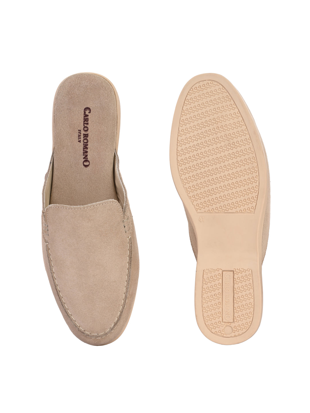 CARLO ROMANO BY WASAN PREMIUM STYLISH LEATHER MULES FOR MENS