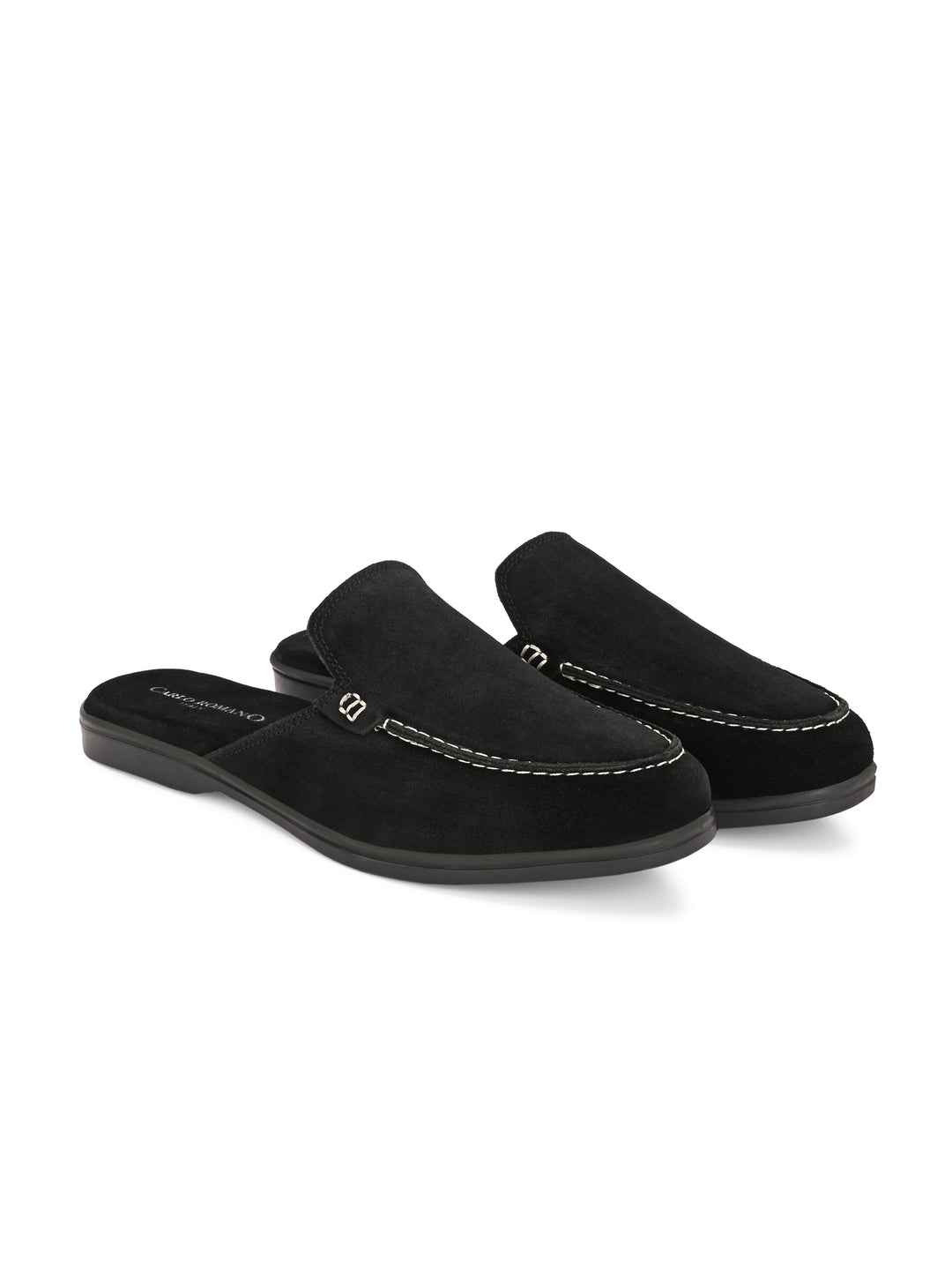 CARLO ROMANO BY WASAN PREMIUM STYLISH LEATHER MULES FOR MENS