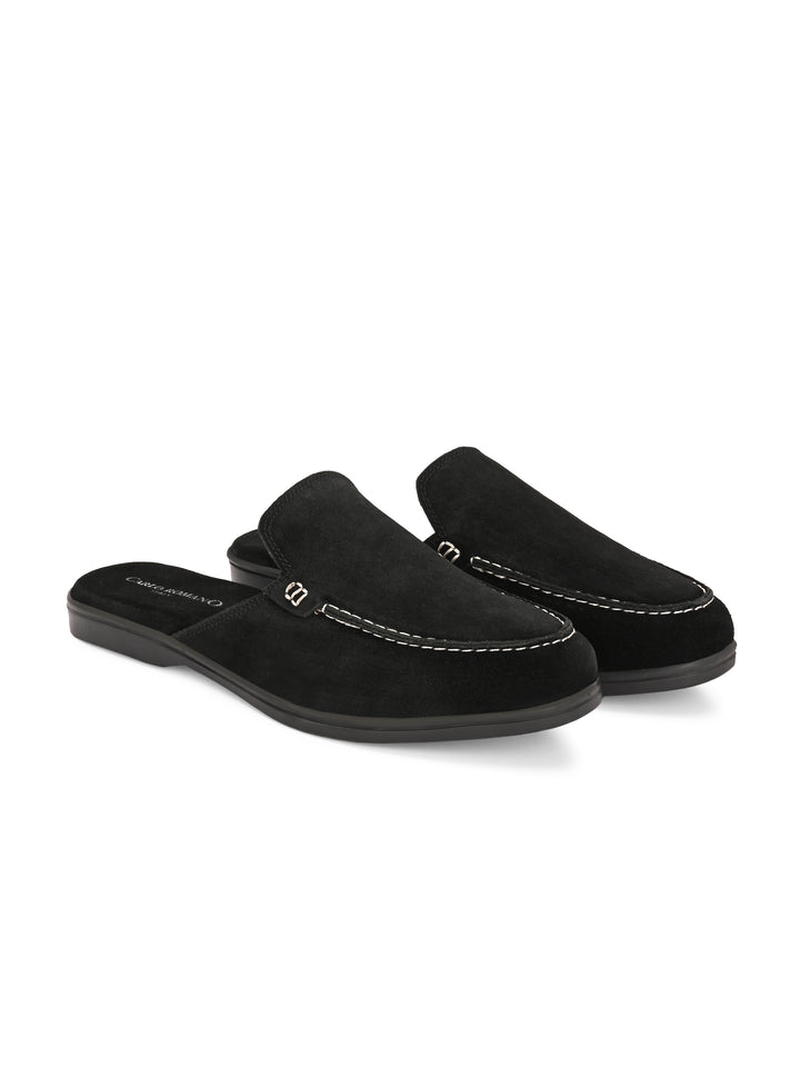 CARLO ROMANO BY WASAN PREMIUM STYLISH LEATHER MULES FOR MENS