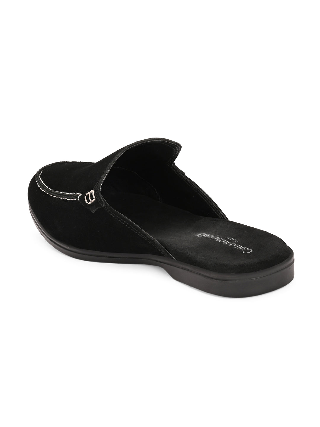 CARLO ROMANO BY WASAN PREMIUM STYLISH LEATHER MULES FOR MENS