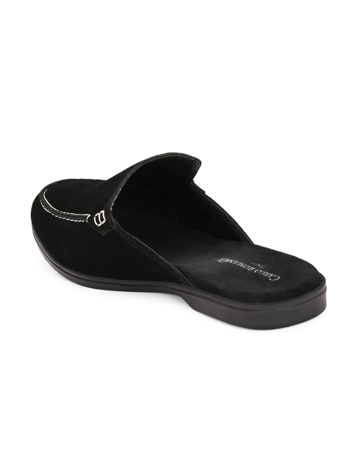 CARLO ROMANO BY WASAN PREMIUM STYLISH LEATHER MULES FOR MENS