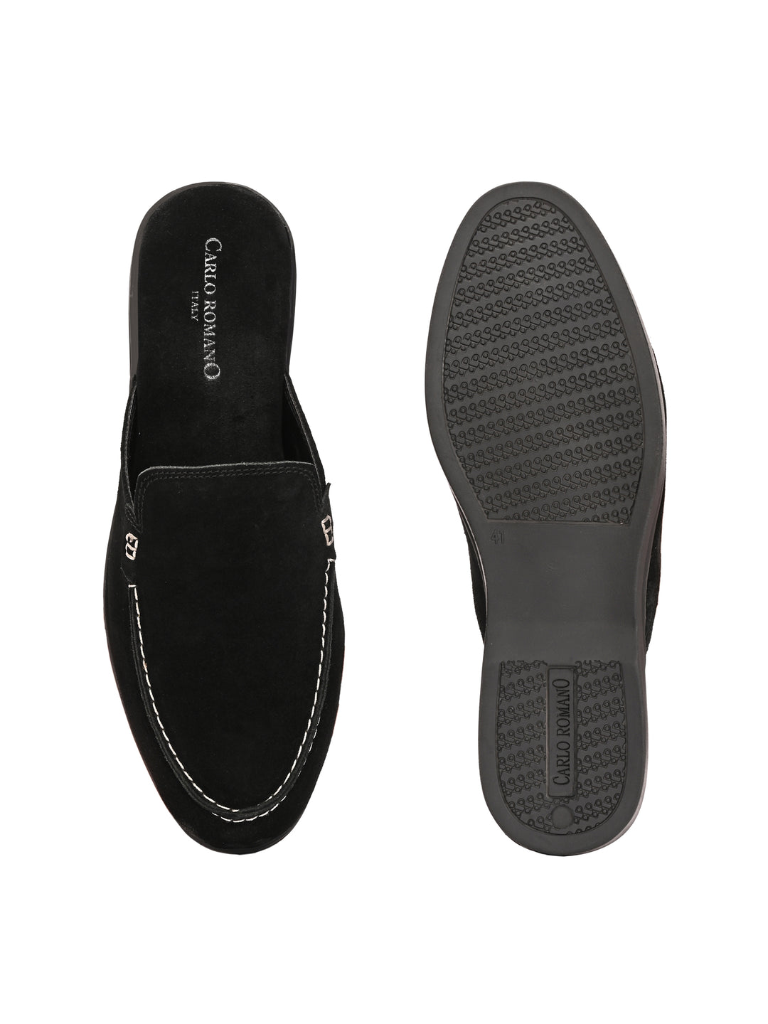CARLO ROMANO BY WASAN PREMIUM STYLISH LEATHER MULES FOR MENS