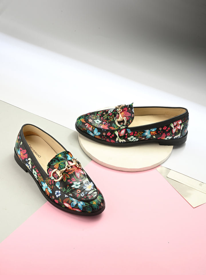 CARLO ROMANO VEGAN LEATHER MOCASSIN FOR WOMEN