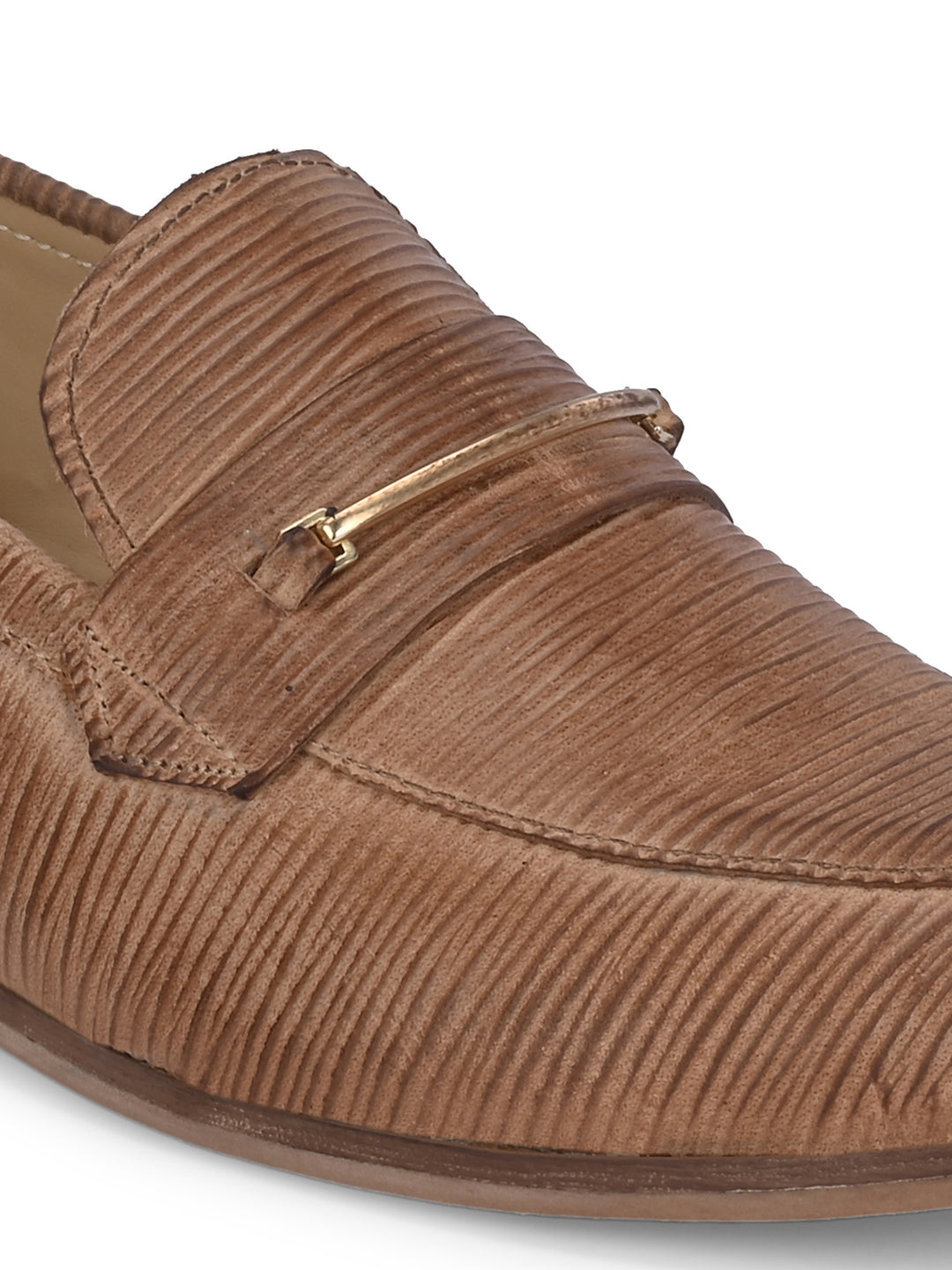 CARLO ROMANO BY WASAN TAN COLOUR MOCCASIN SHOE FOR WOMEN