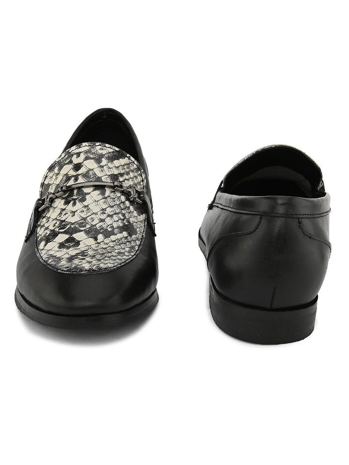 CARLO ROMANO BY WASAN BLACK COLOUR MOCCASIN SHOE FOR WOMEN