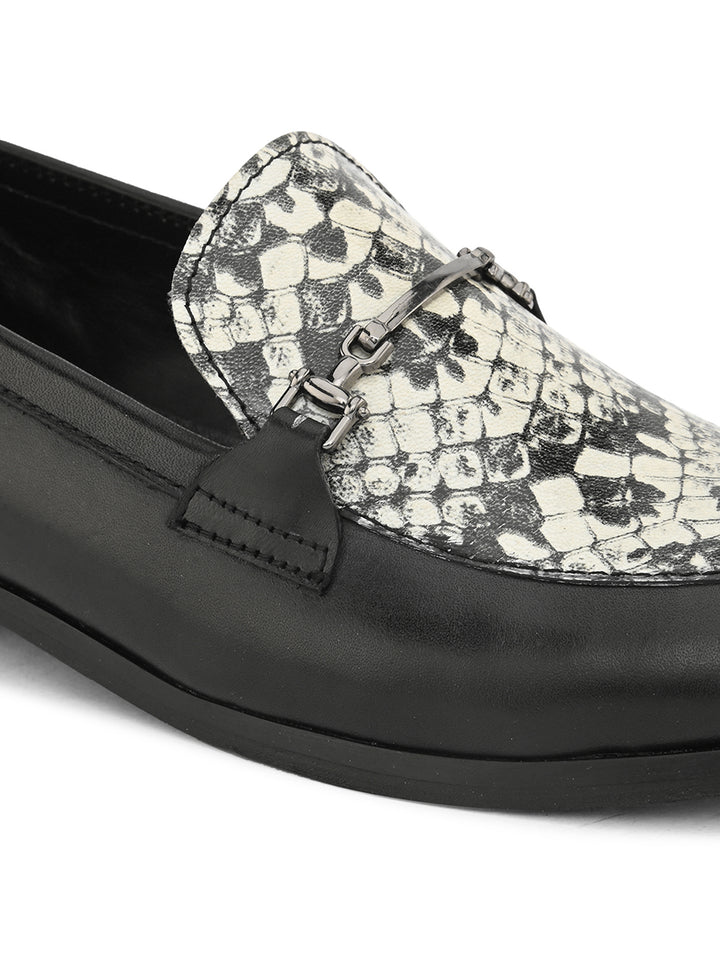 CARLO ROMANO BY WASAN BLACK COLOUR MOCCASIN SHOE FOR WOMEN