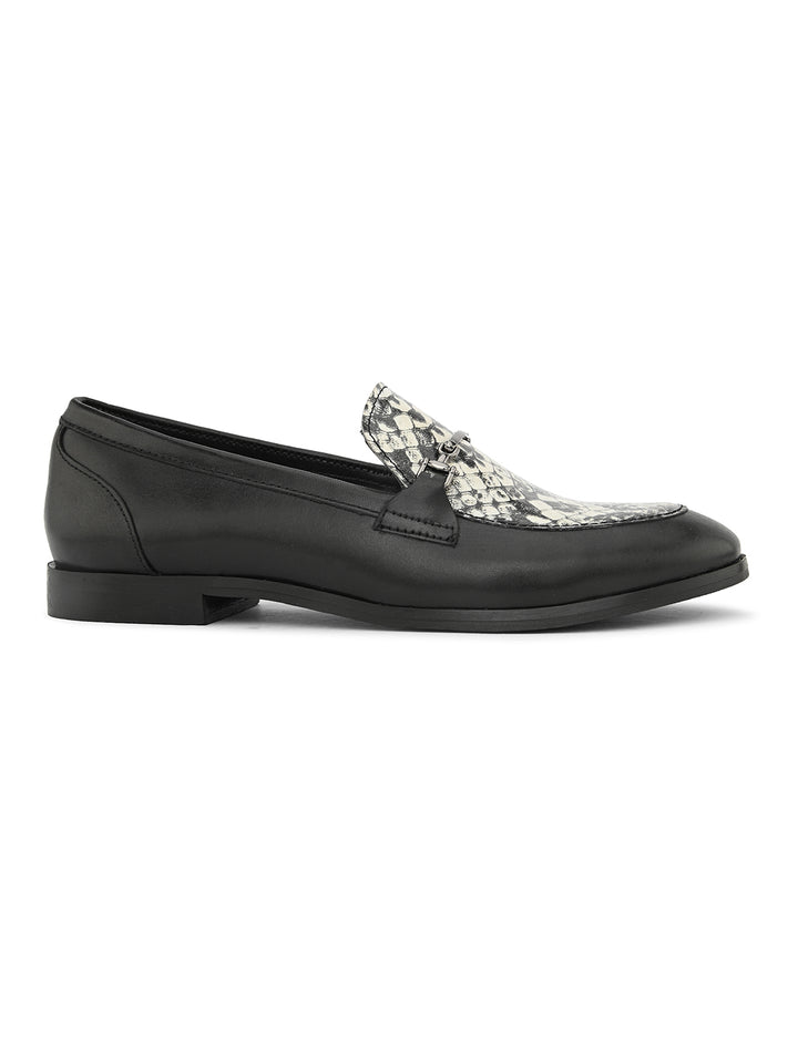CARLO ROMANO BY WASAN BLACK COLOUR MOCCASIN SHOE FOR WOMEN