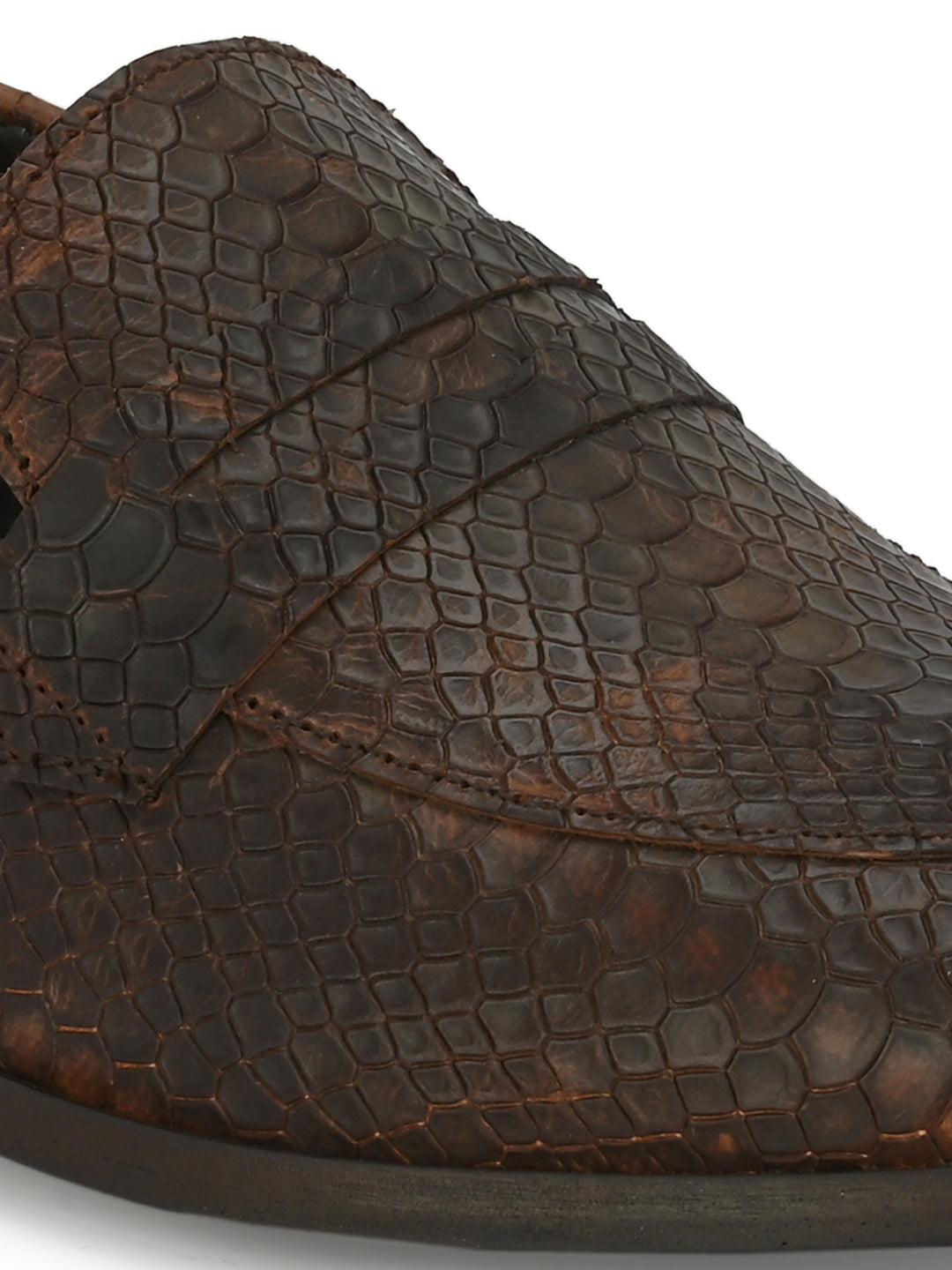 CARLO ROMANO BY WASAN BROWN COLOUR SLIPONS SHOES FOR WOMEN