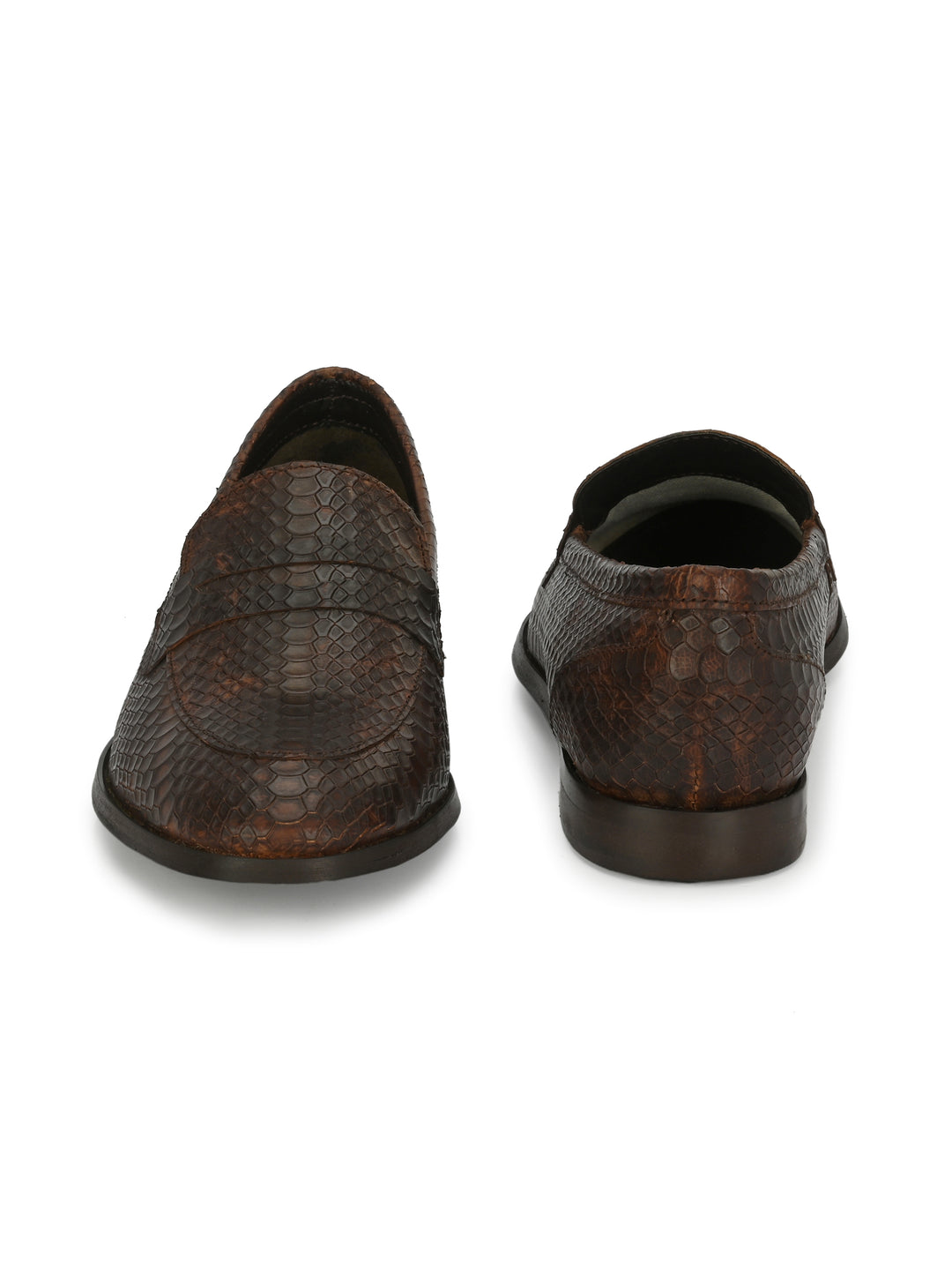 CARLO ROMANO BY WASAN BROWN COLOUR SLIPONS SHOES FOR WOMEN
