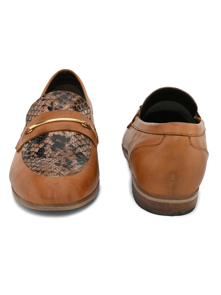 CARLO ROMANO BY WASAN BROWN COLOUR MOCCASIN SHOE FOR WOMEN
