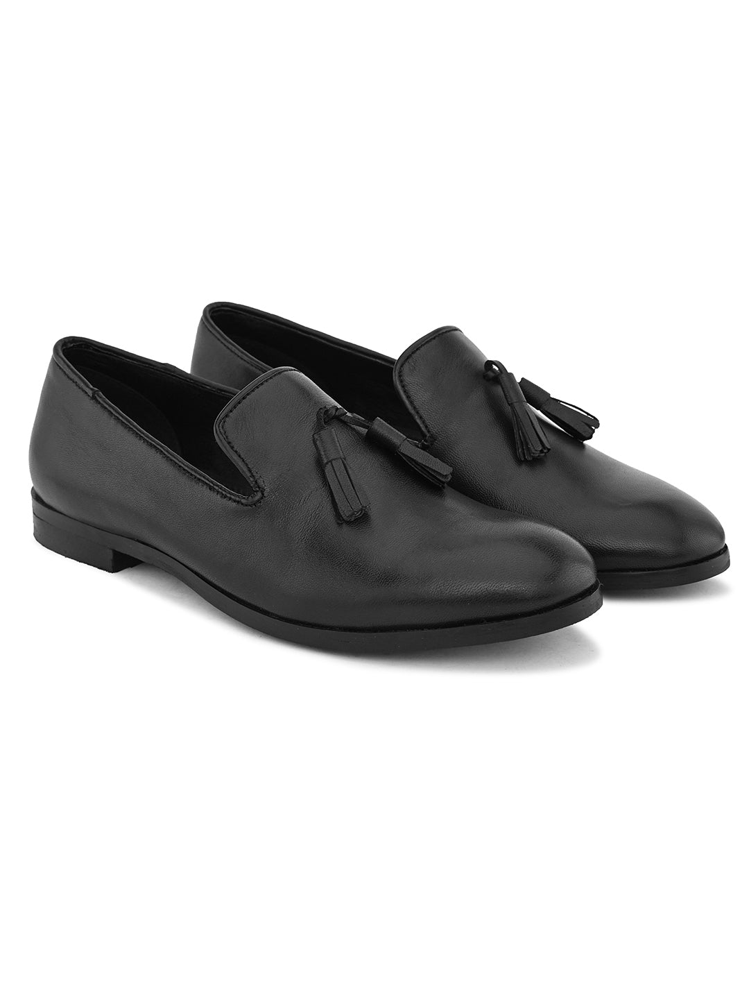 CARLO ROMANO BY WASAN BLACK COLOUR SLIP-ONS SHOE FOR WOMEN