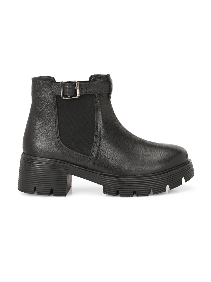 CARLO ROMANO BY WASAN WOMEN 'S GENUNIE LEATHER ANKLE BOOT