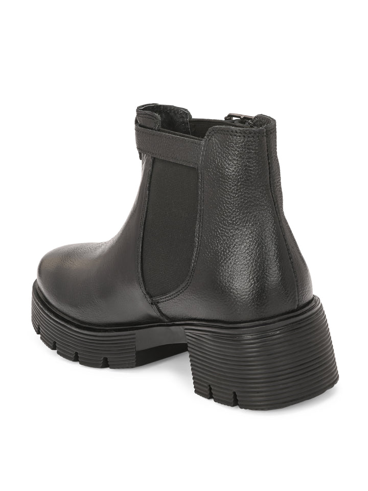 CARLO ROMANO BY WASAN WOMEN 'S GENUNIE LEATHER ANKLE BOOT