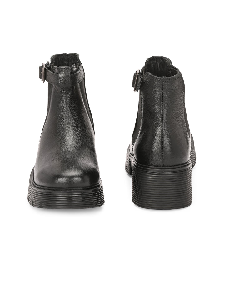 CARLO ROMANO BY WASAN WOMEN 'S GENUNIE LEATHER ANKLE BOOT