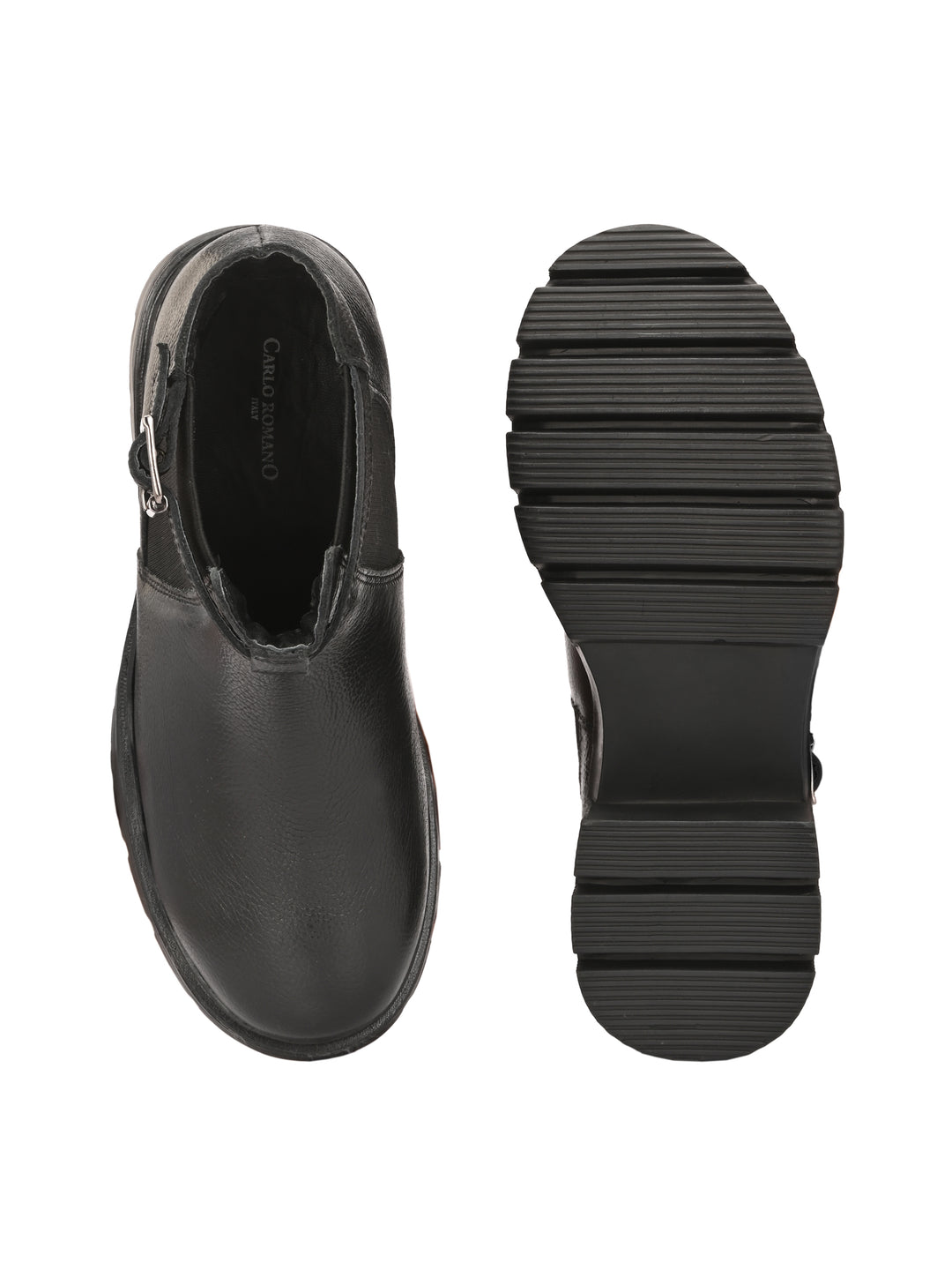 CARLO ROMANO BY WASAN WOMEN 'S GENUNIE LEATHER ANKLE BOOT