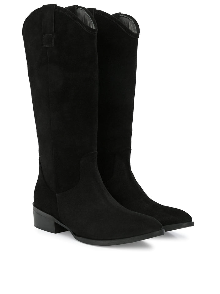 WOMEN'S LEATHER KNEE LENGHT BOOT