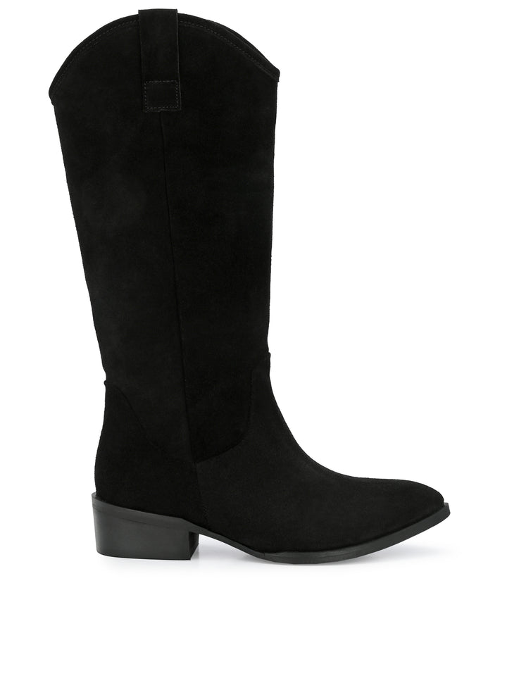 WOMEN'S LEATHER KNEE LENGHT BOOT