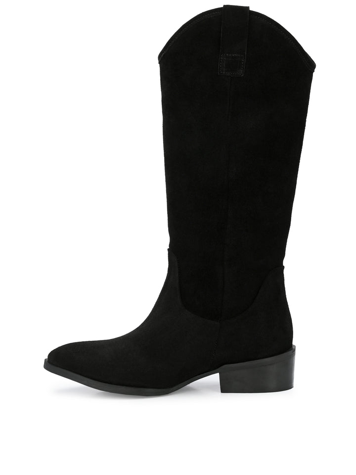 WOMEN'S LEATHER KNEE LENGHT BOOT