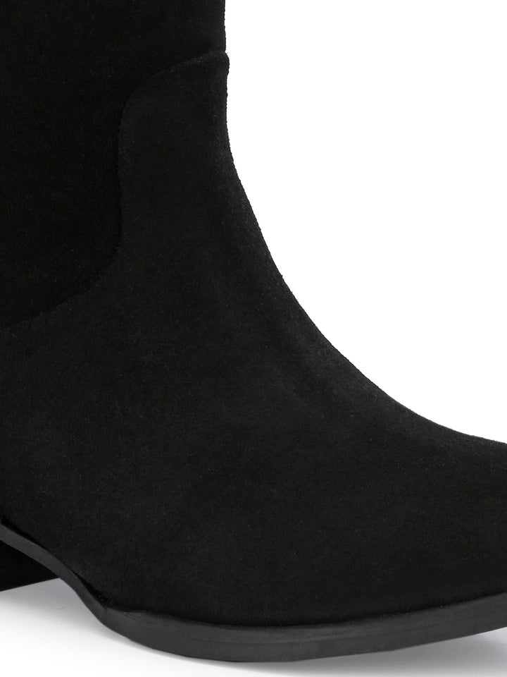 WOMEN'S LEATHER KNEE LENGHT BOOT