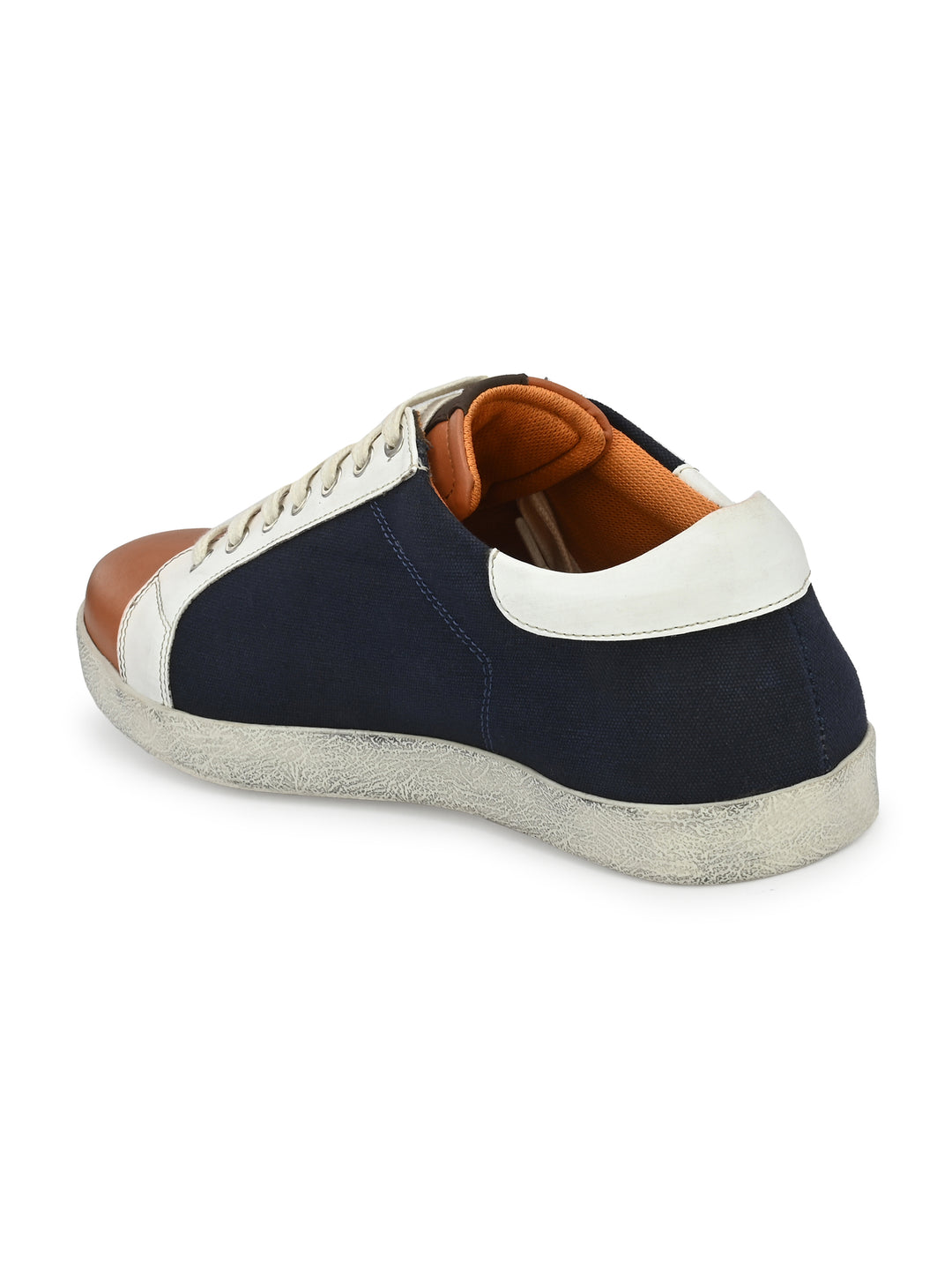 Men's Vegan Leather Lace up Casual Sneaker Shoe / Carlo Goose Collection