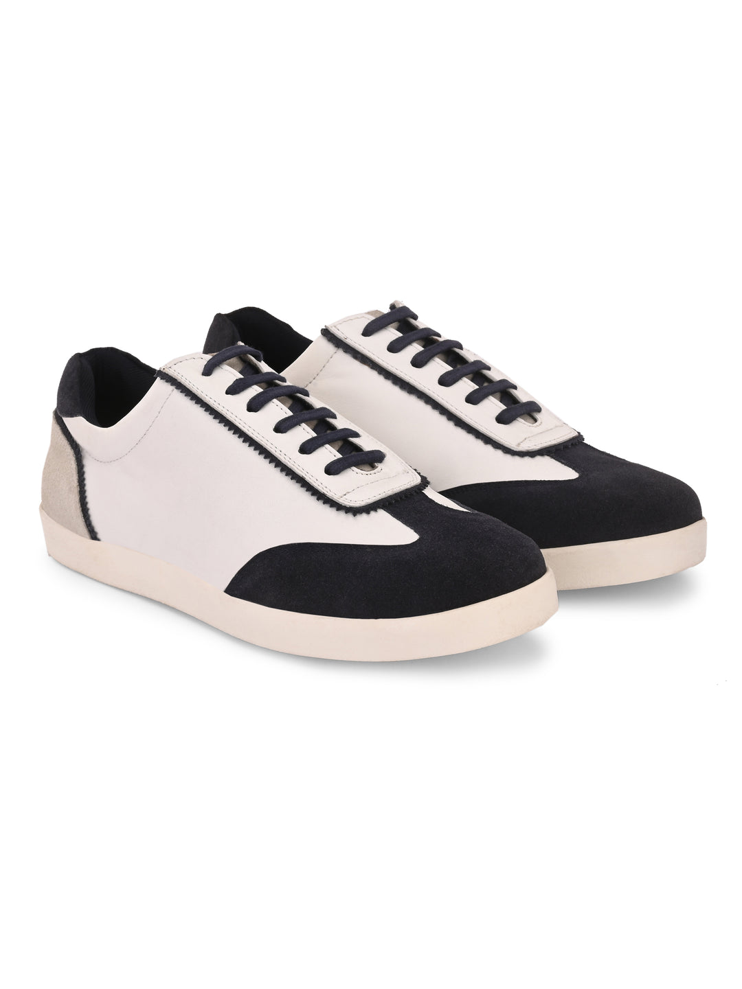 Men's Genuine Sheep/Suede Lace up Casual Sneaker Shoe