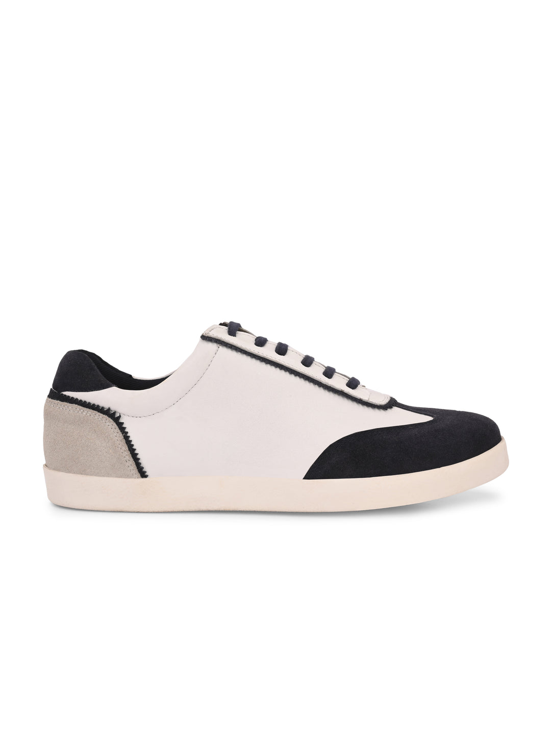 Men's Genuine Sheep/Suede Lace up Casual Sneaker Shoe