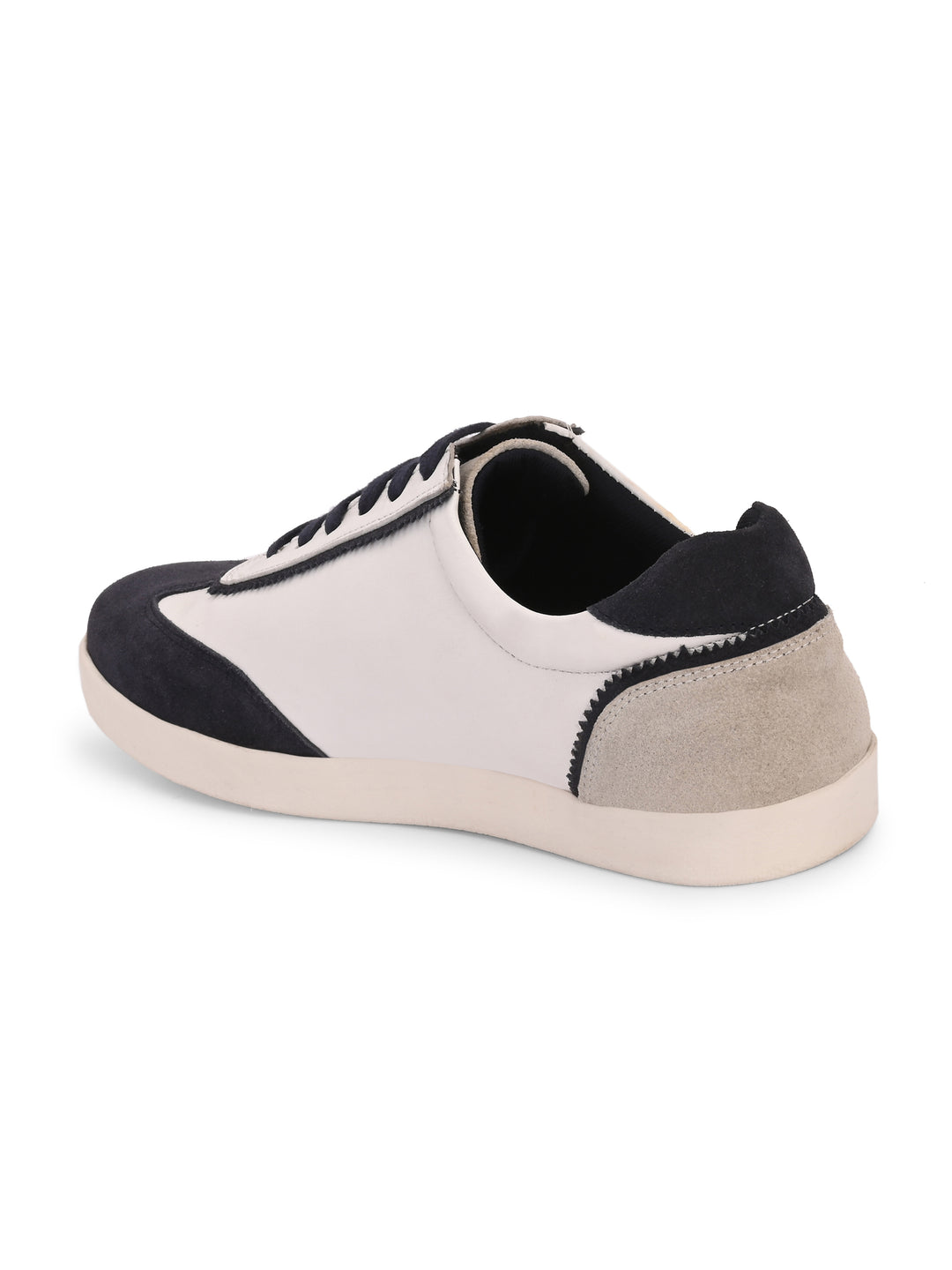 Men's Genuine Sheep/Suede Lace up Casual Sneaker Shoe