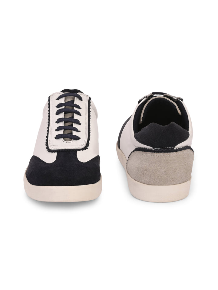 Men's Genuine Sheep/Suede Lace up Casual Sneaker Shoe