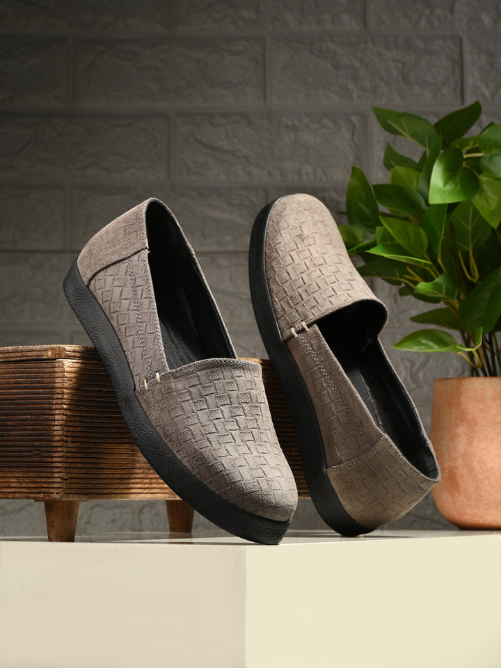 CARLO ROMANO SUDE LEATHER MATT PRINTED MOCCASIN MOJRI FOR MEN