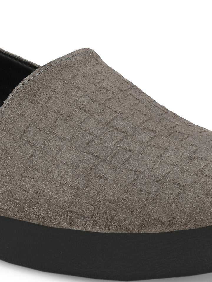 CARLO ROMANO SUDE LEATHER MATT PRINTED MOCCASIN MOJRI FOR MEN