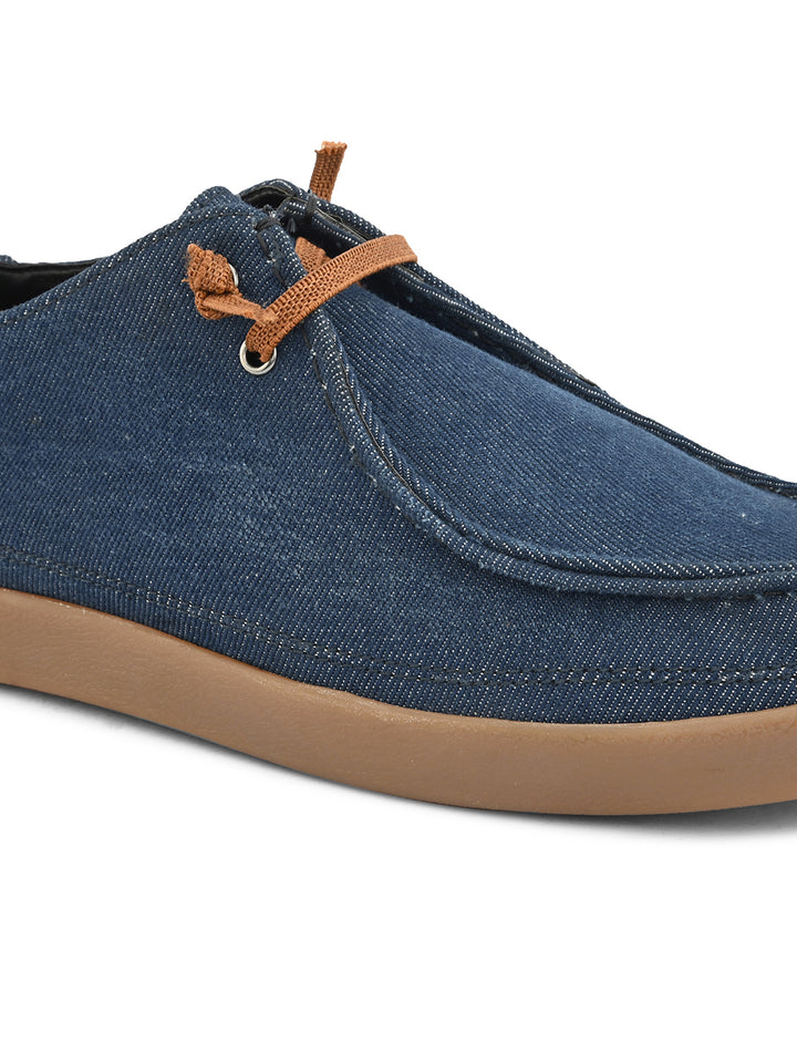 CARLO ROMANO BY WASAN DENIM BLUE SNEAKERS SHOE FOR MEN
