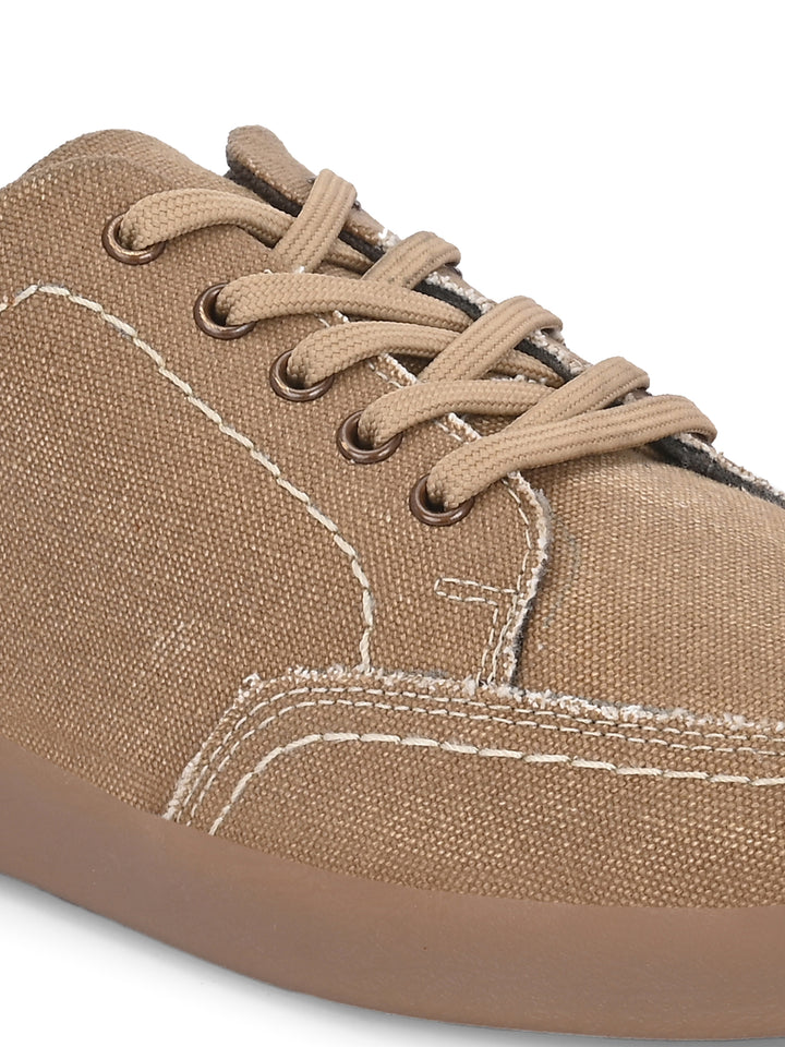 CARLO ROMANO BEIGE COLOR CASUAL SNEAKER SHOES FOR MEN