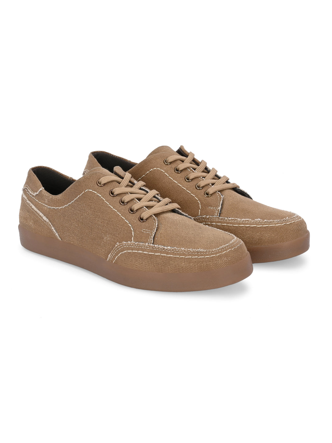 CARLO ROMANO BEIGE COLOR CASUAL SNEAKER SHOES FOR MEN