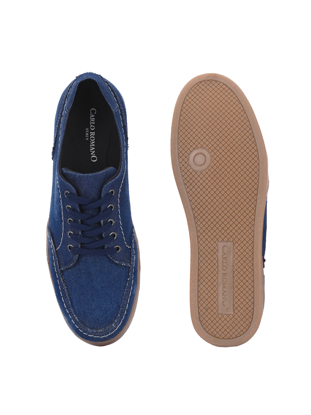 CARLO ROMANO BEIGE COLOR CASUAL SNEAKER SHOES FOR MEN