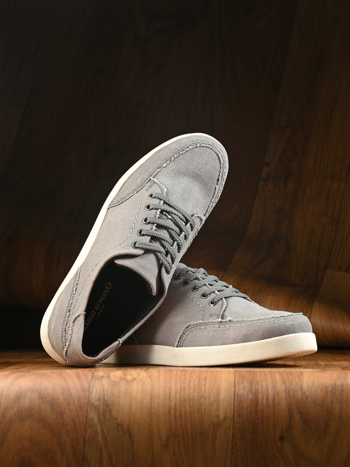 CARLO ROMANO BEIGE COLOR CASUAL SNEAKER SHOES FOR MEN
