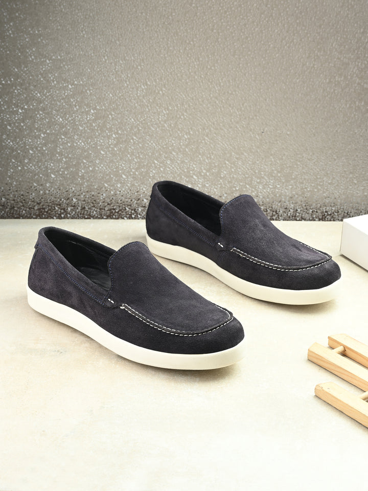 CARLO ROMANO BEIGE COLOR SUEDE LEATHER STYLISH SHOES FOR MEN