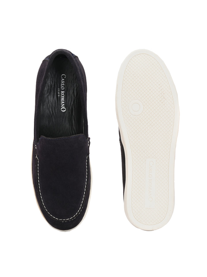 CARLO ROMANO BEIGE COLOR SUEDE LEATHER STYLISH SHOES FOR MEN