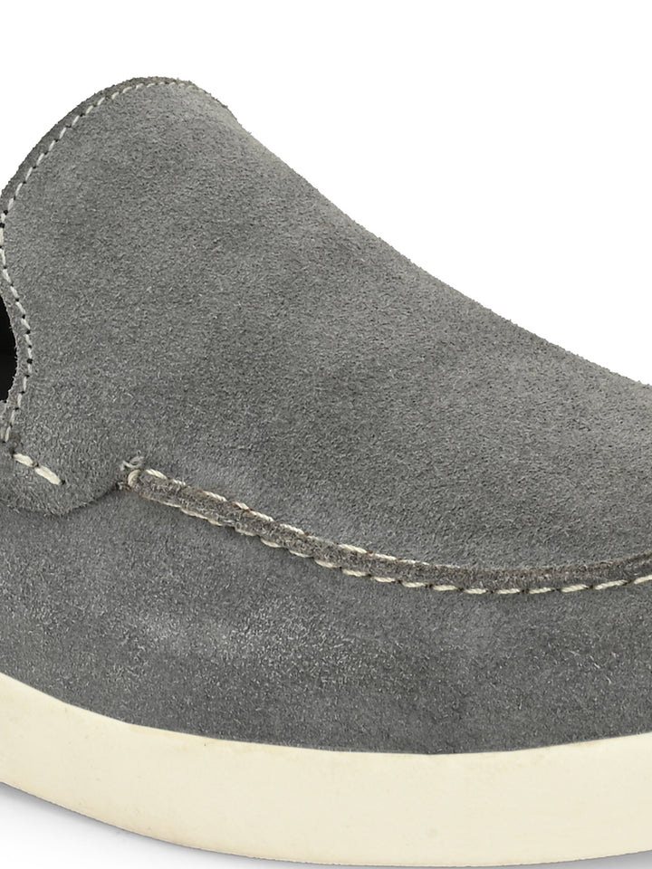 CARLO ROMANO BEIGE COLOR SUEDE LEATHER STYLISH SHOES FOR MEN