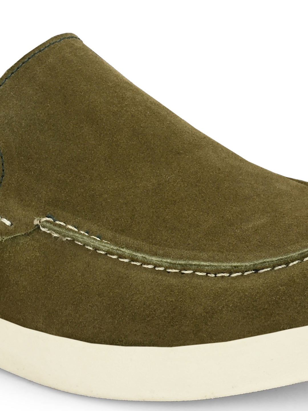 CARLO ROMANO BEIGE COLOR SUEDE LEATHER STYLISH SHOES FOR MEN