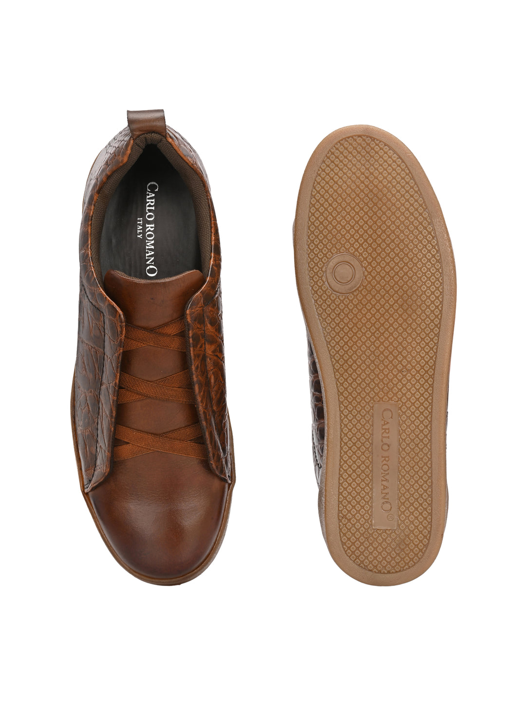 CARLO ROMANO BY WASAN GENUINE LEATHER SNEAKER FOR MEN