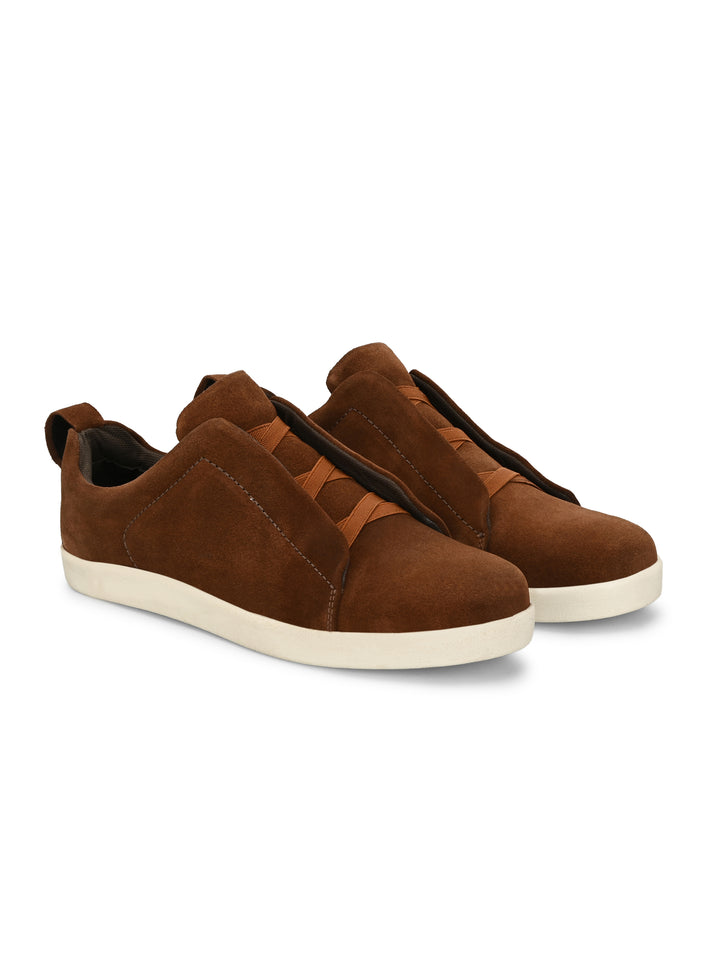 CARLO ROMANO BY WASAN  SUEDE LEATHER SNEAKER FOR MEN
