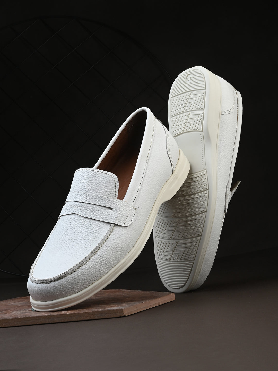 CARLO ROMANO GENUINE LEATHER MOCASSIN FOR MEN